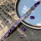 天然玛瑙9 13mm墩墩珠散珠手工diy串珠手链项链饰品配件材料X714