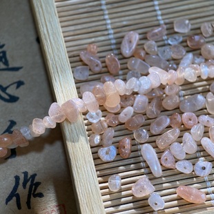 天然金太阳3 5mm有孔碎石手工diy串珠子手链项链饰品配件材料S272