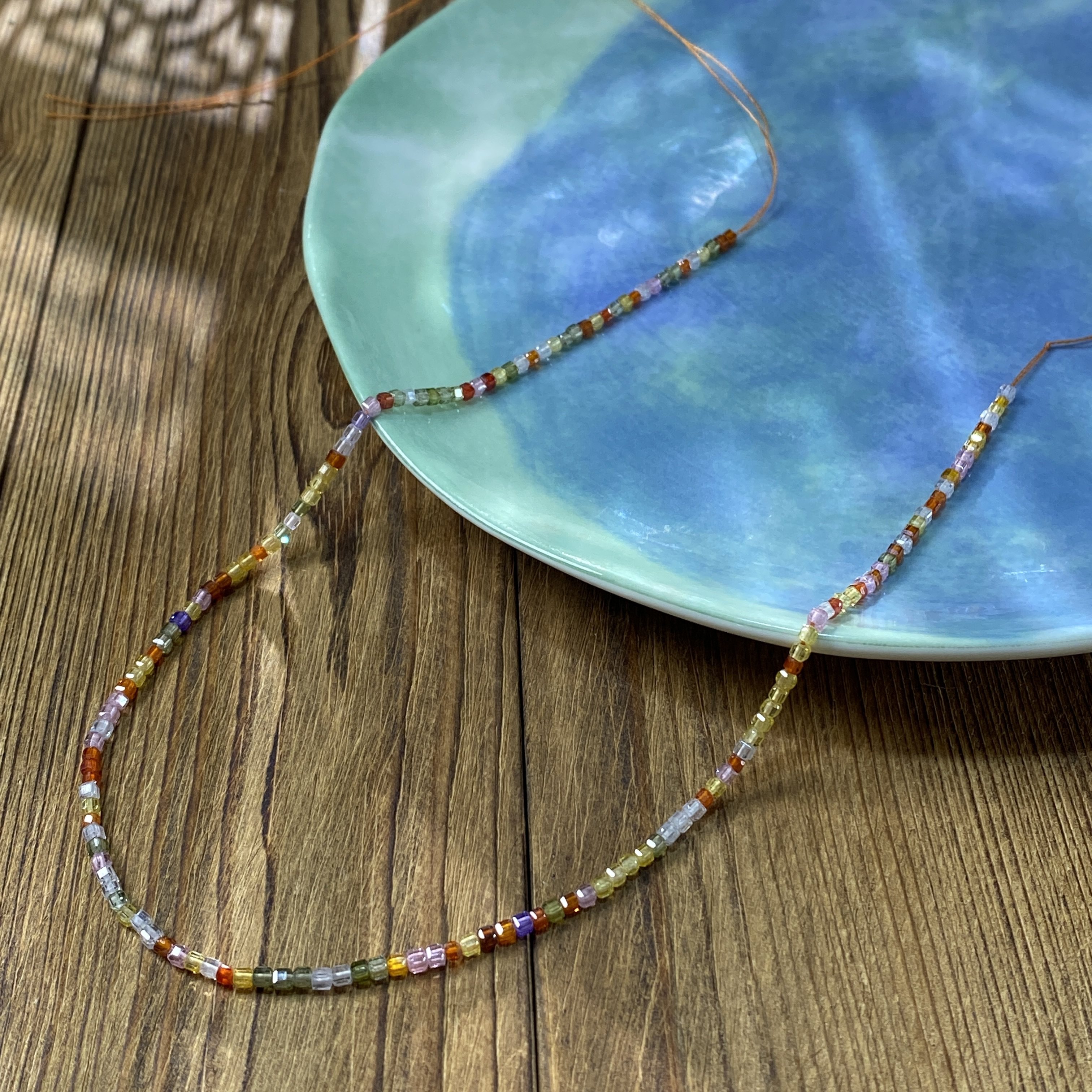 多宝色锆石2mm切面方糖珠整串手工DIY串珠项链饰品配件半成品X414,饰品/流行首饰/时尚饰品新,其他DIY饰品配件,淘宝优惠券,粉丝福利购,淘宝优惠卷