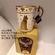 埃及本土FM文创瓷杯 高12cm 埃及猫神白金杯 微微瑕特价 大嘴版