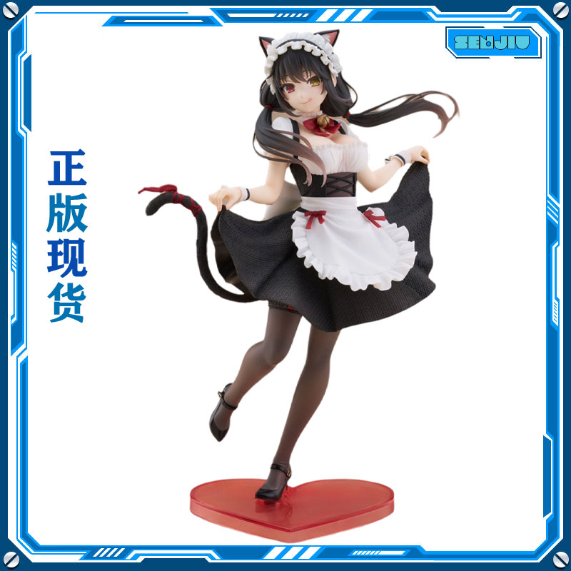 正版现货 TAITO 约会大作战 Coreful 时崎狂三 猫耳女仆 景品手办