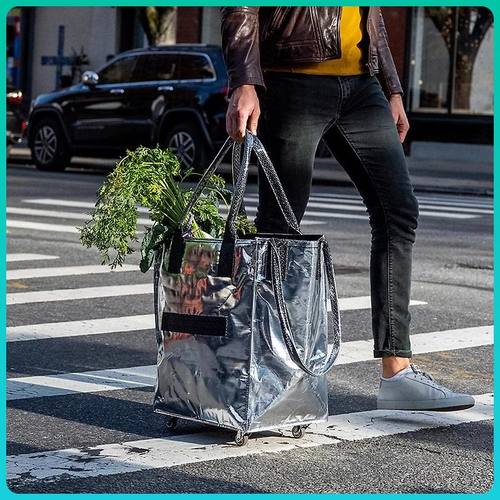 国产瑞士HULKEN浩肯包折叠拖轮包行李包户外出差大容量jennie同款