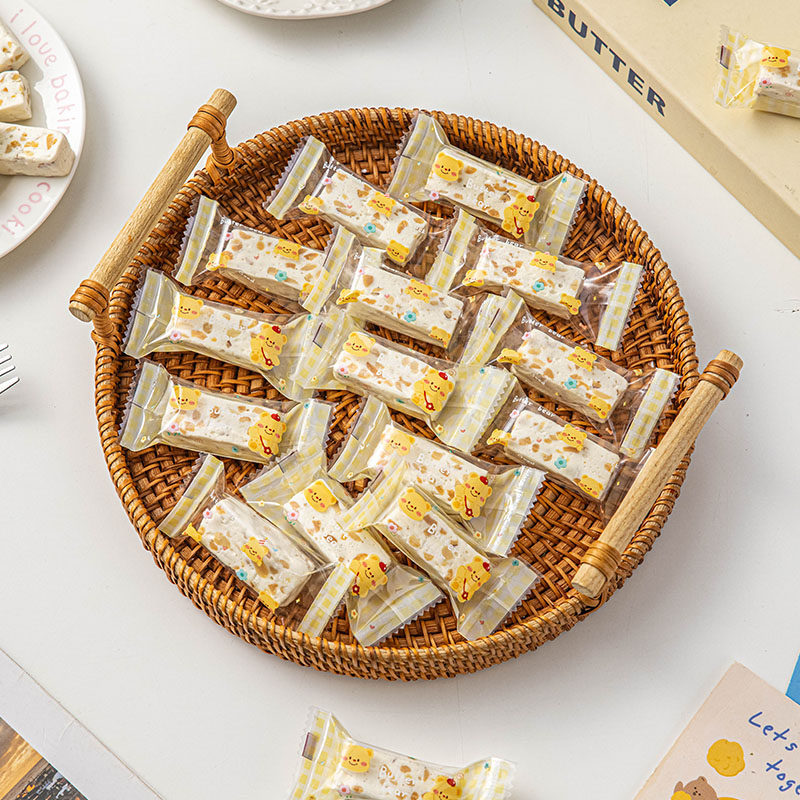 自封包装袋牛轧糖可爱卡通单独立打包手工食品级材质烘焙专家用机,厨房/烹饪用具,点心包装盒/包装袋,淘宝优惠券,粉丝福利购,淘宝优惠卷