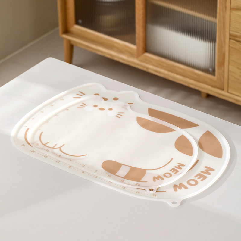 硅胶揉面垫加厚母婴液态擀面杖做馒头包子三件套烘焙家用防水防滑