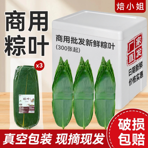 焙小姐新鲜粽叶商用批发0添加剂