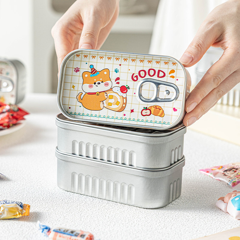 美涤长方形铁罐马口铁2026年新款