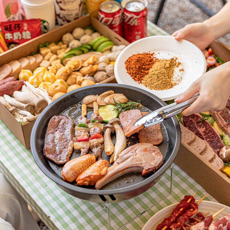 烧烤架子一次性户外烤盘便携家用