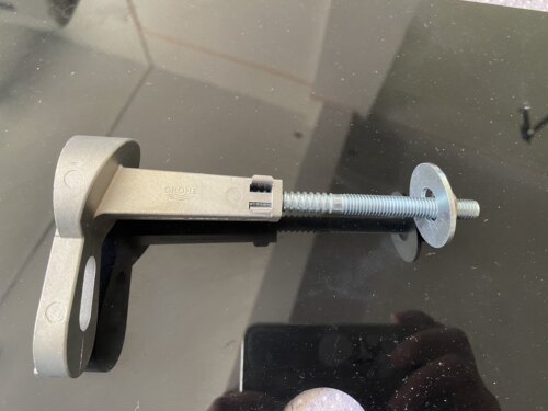 高仪暗装水箱配件支架接头排污管螺杆螺母装饰盖排污管螺丝