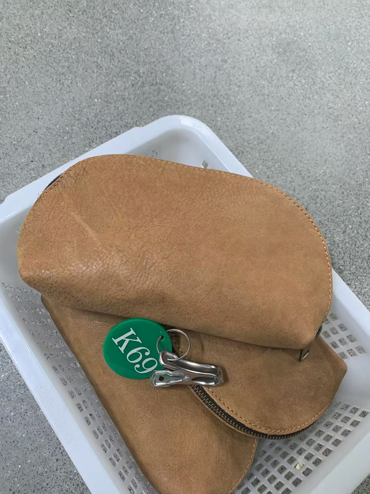 孤品/手拿化妆包  K69（尺寸：20X12X5cm仅供参考）