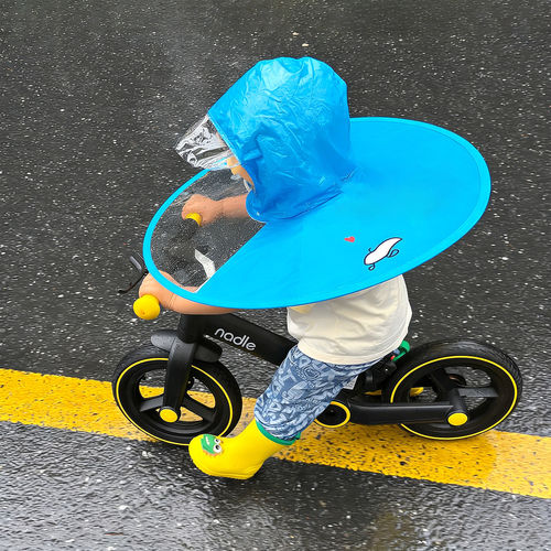 儿童飞碟雨衣幼儿园防暴雨雨披