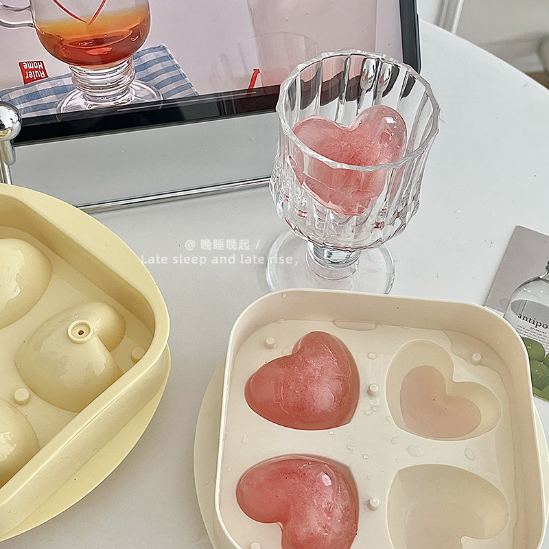 大號愛心凍冰塊冰球模具