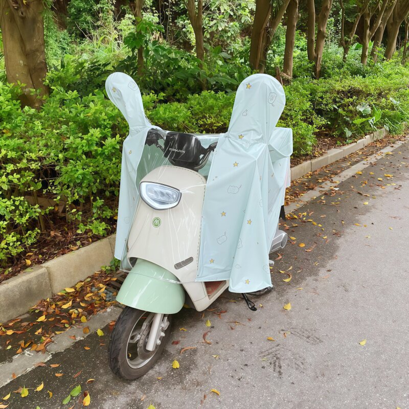穿脱方便长款全身雨衣图片