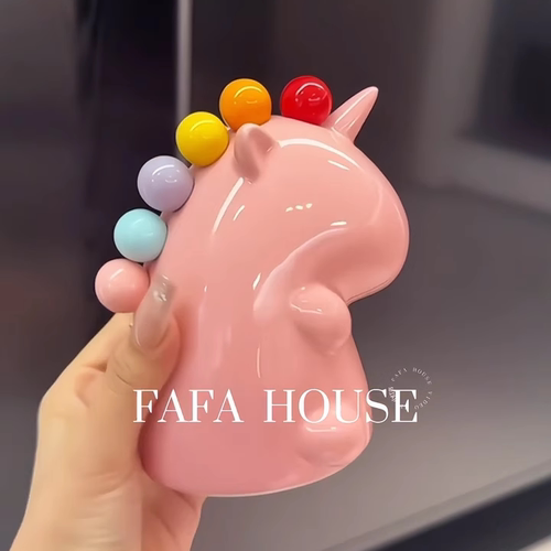 可爱创意独角兽水果叉