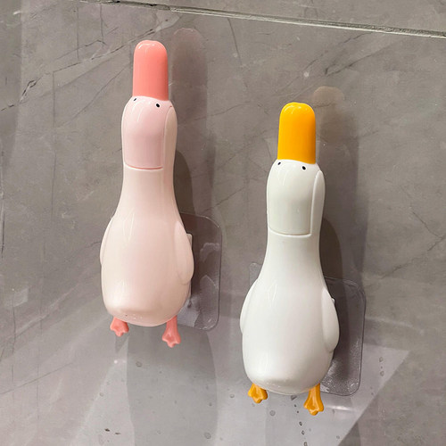 可爱鸭毛发夹浴室清理夹