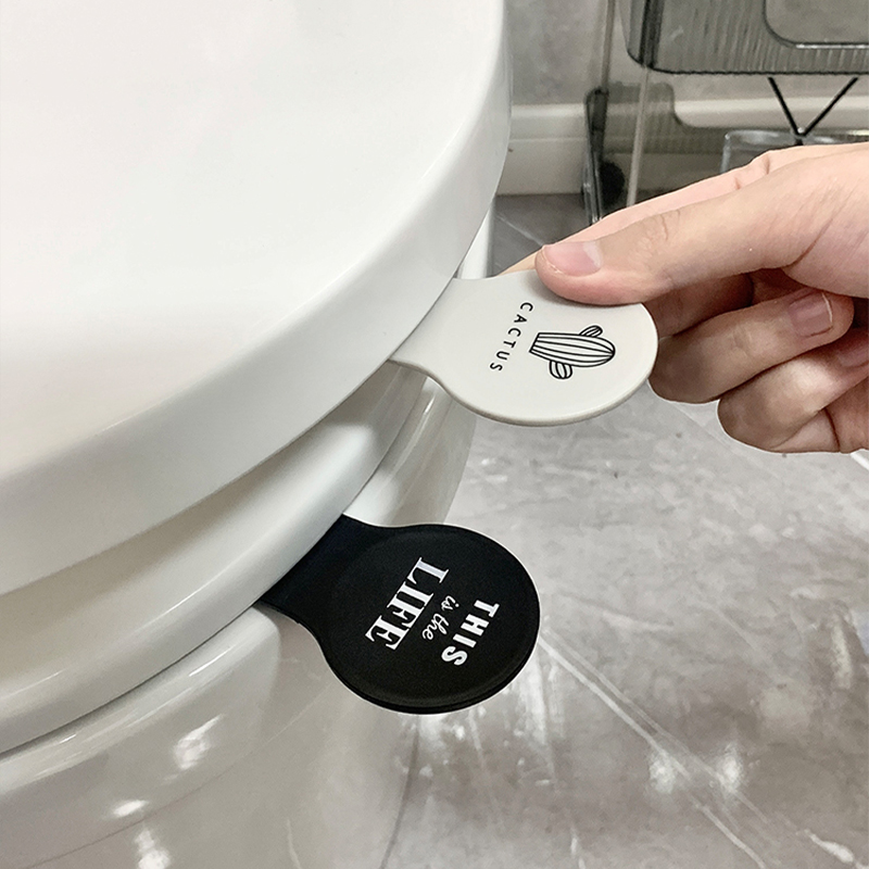 不脏手马桶提盖器把手