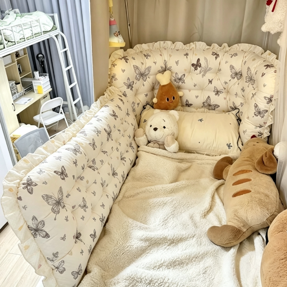学生宿舍床头靠枕寝室单人床加厚软包大靠背上下床玩手机看书神器