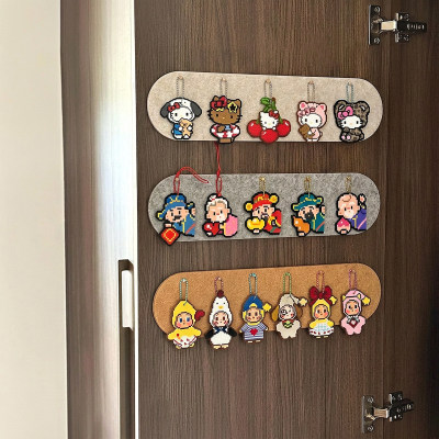 拼豆免打孔毛毡板不伤墙装饰墙贴