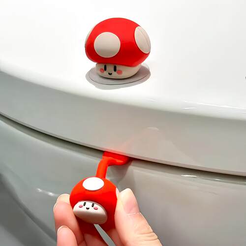 蘑菇马桶不脏手提盖器