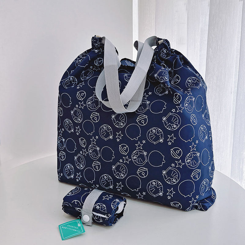 thumbnail for Shopping bag, foldable, portable, large-capacity supermarket, eco-friendly grocery shopping, multi-functional, ultra-light portable waterproof storage bag