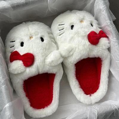 HelloKitty猫拖鞋棉拖