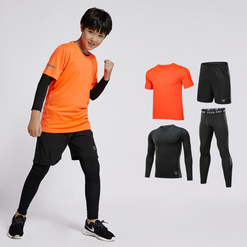 Fitness wear Child motion Primer children Tights Training clothes suit Basketball football run clothingin the Sportswear/Casual Clothing , Fitness Apparel , Fitness clothing  category - from Buy2taobao.com to provide professional Taobao agent buy service