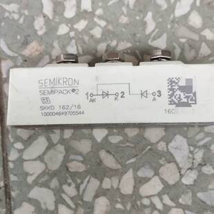 可维修西门康可控硅模块，型号为SKKD162/16，未用，无包议价