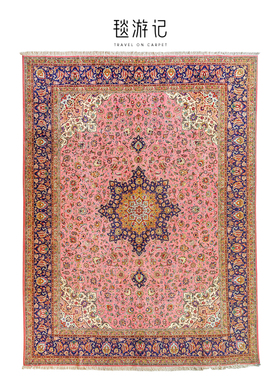 毯游记 伊朗Tabriz手工羊毛地毯客厅进口别墅美式欧式波斯60029
