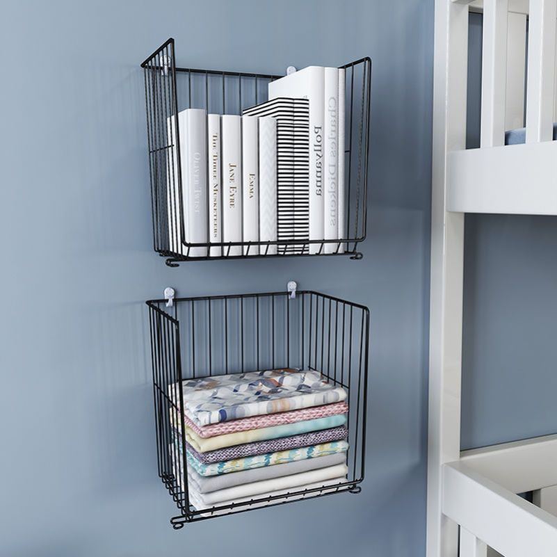 宿舍墙上书架免打孔床头贴墙置物架上铺床上收纳神器衣服衣柜好物