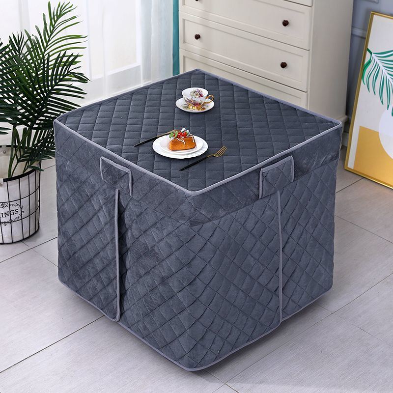 新款加绒冬季烤火电炉加厚桌布桌罩火炉桌子正方形暖炉家用取暖