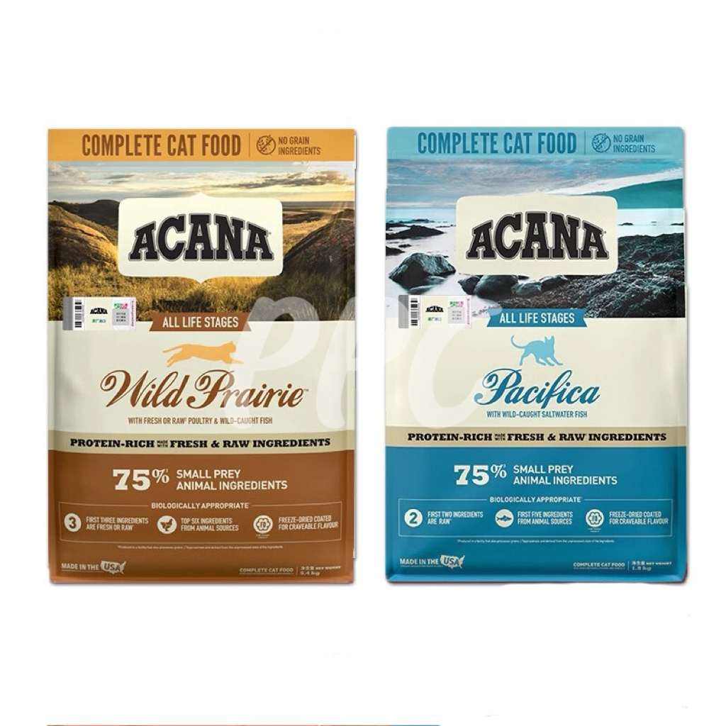 【PPC】爱肯拿猫粮无谷鸡肉农场盛宴鱼肉进口成幼猫粮5.4KG