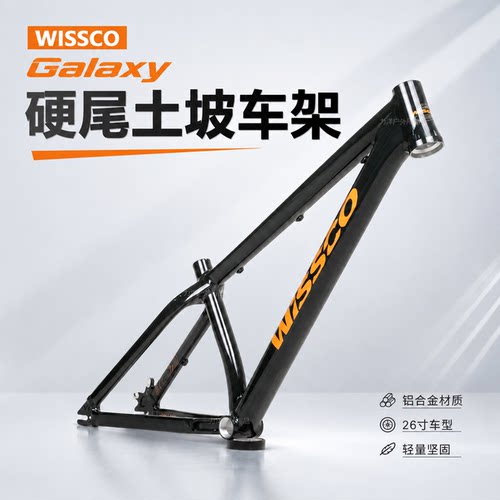 威仕高galaxy山地鱼尾单速土坡车