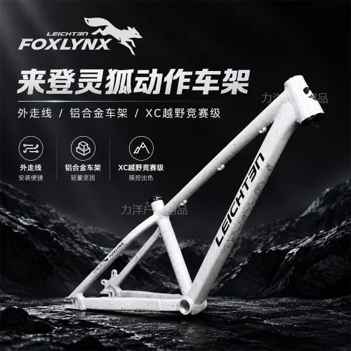来登高强铝合金硬尾速降街车架