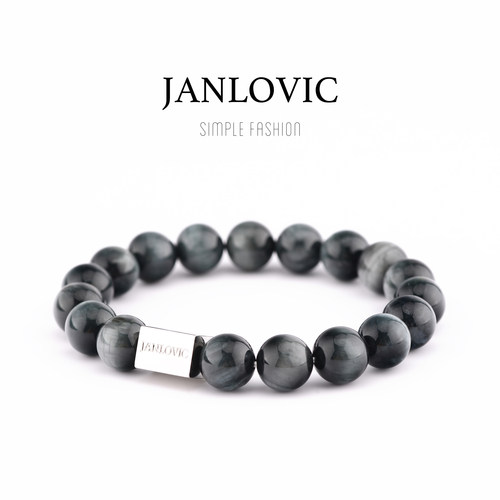 木变石鹰眼石水晶手链虎JANLOVIC