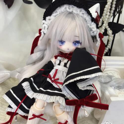 Meki咩绮绒绒晚安系列四插六植发