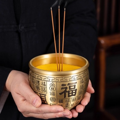 铜香炉纯铜家用室内供奉炉