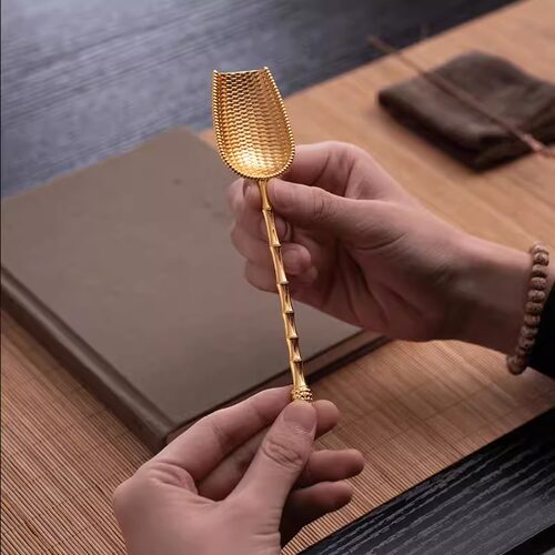 合金编织茶勺茶匙小茶铲