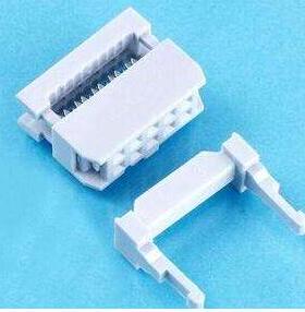 扁平线连接器 压线头 排线插头 灰色 FC-06P/FC-64P 间距2.54MM