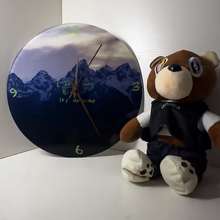 《ye》挂钟 侃爷专辑封面挂钟 kanye挂钟 欧美hiphop潮流时钟