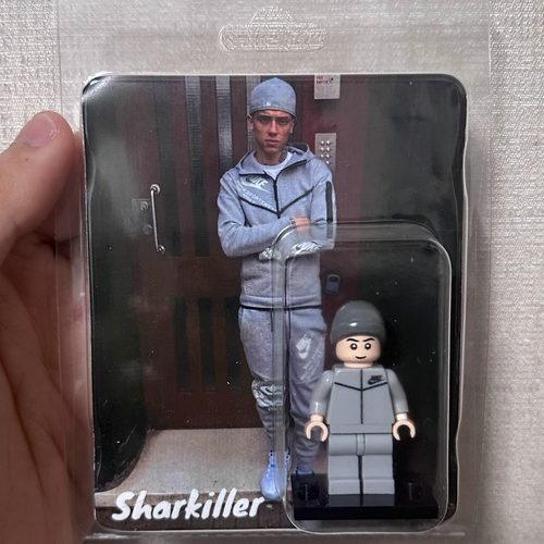 Central Cee积木Cench积木挂件经典造型风行者套装Sharkiller积木