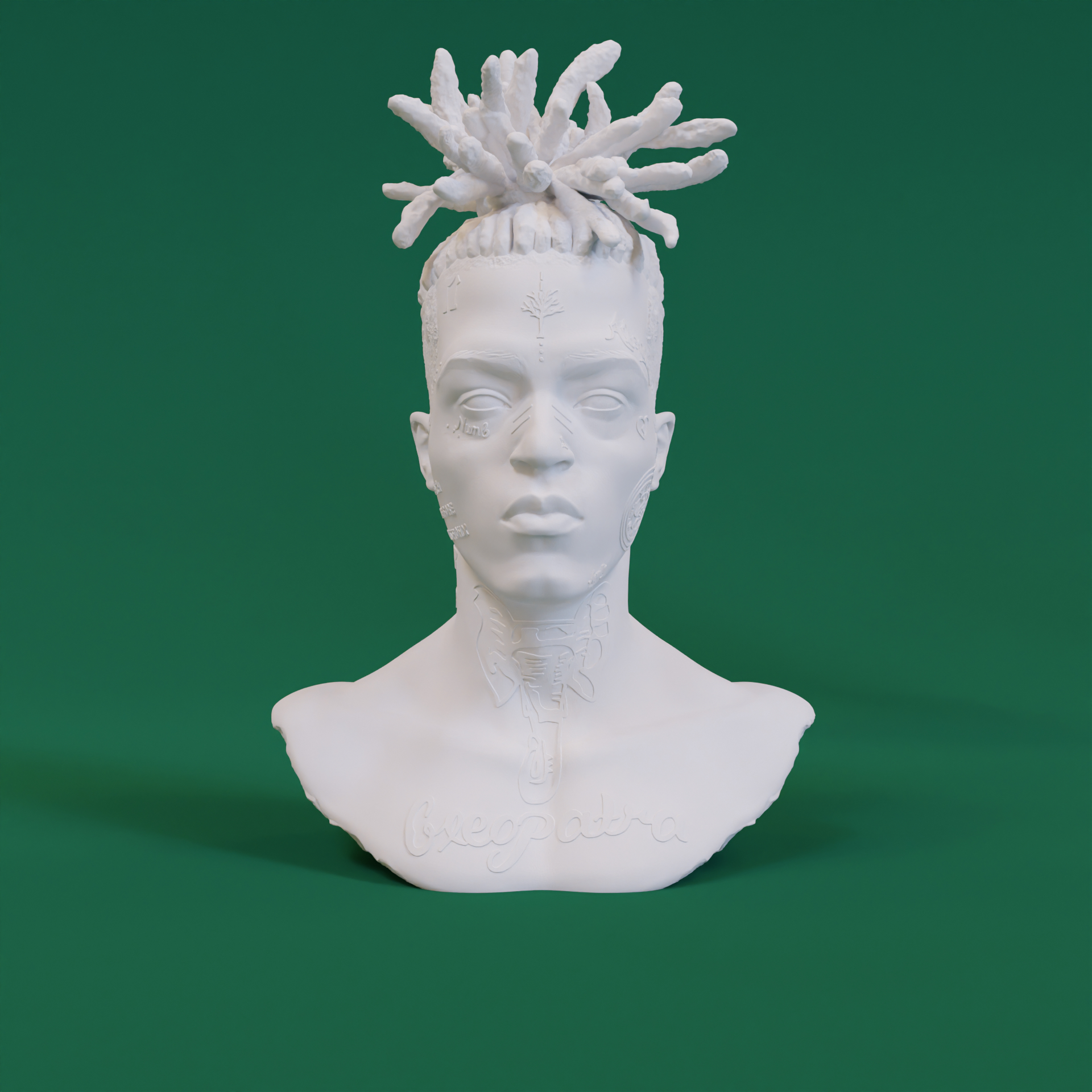 xxxtentacion摆件 桌面摆件装饰胸雕 rap潮流说唱嘻哈周边