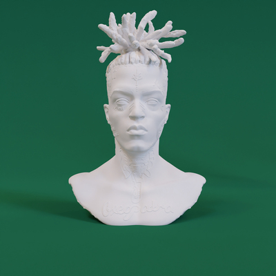 xxxtentacion摆件 桌面摆件装饰胸雕 rap潮流说唱嘻哈周边