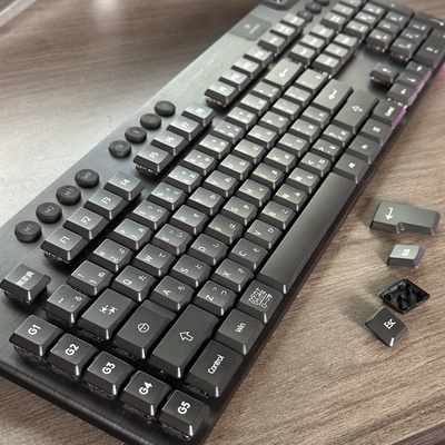 G913日语注音PBT材质G915 G813 G815 G915TKL背光黑白彩色键帽