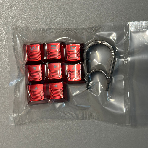 海盗船防滑花纹透光游戏ABS材质键帽K70K65K63惩戒者通用OEM高度