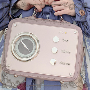 ◇ ◇有声盒 lolita可爱3way手提斜挎包 星箱独立设计 现货