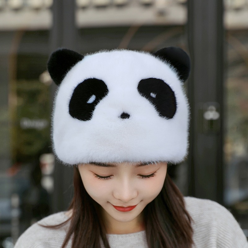 小熊帽逛街甜美可爱男女秋冬毛绒