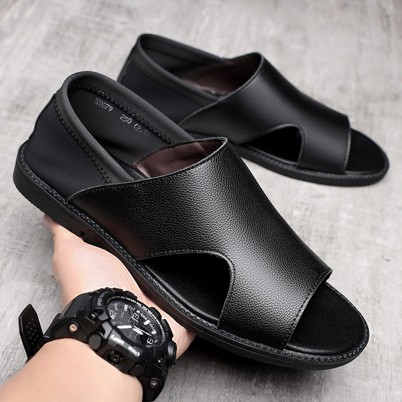 2026新款时尚潮流男士拖鞋夏季司机外穿开车家居户外休闲沙滩凉鞋