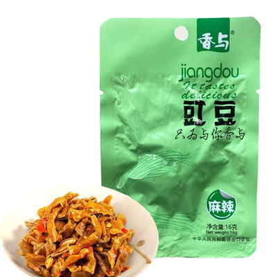 香与麻辣豇豆榨菜虎将榨菜下饭菜宿舍拌粥学生榨菜开味咸菜凉菜