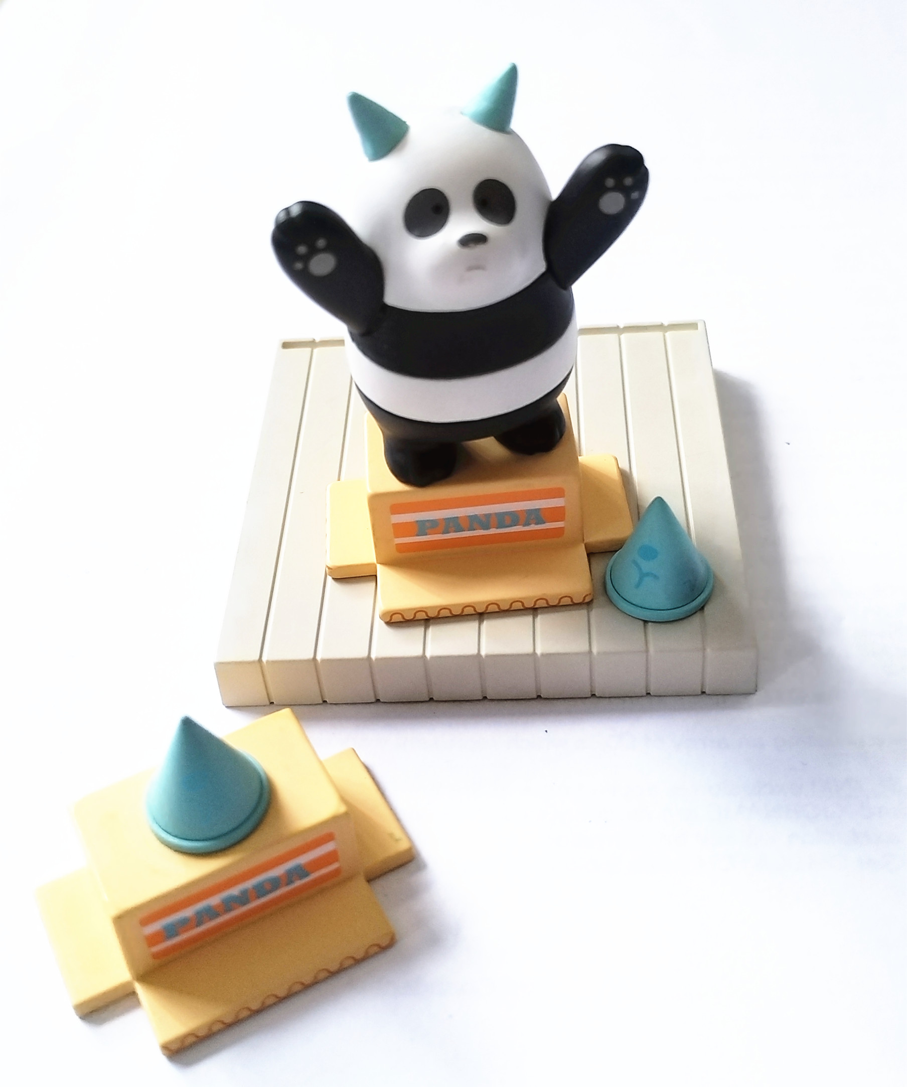 正版散货盲盒配件 裸熊迷你萌fun系列摆件手办 满百包邮