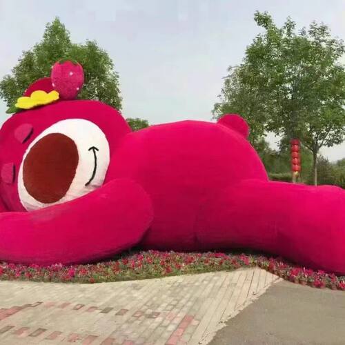 商场大型网红打卡稻草人定制