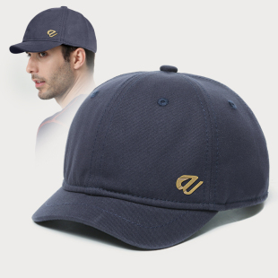 路瓦小沿韩版超短帽檐3cm棒球帽短舌男士时尚春秋户外鸭舌帽遮阳